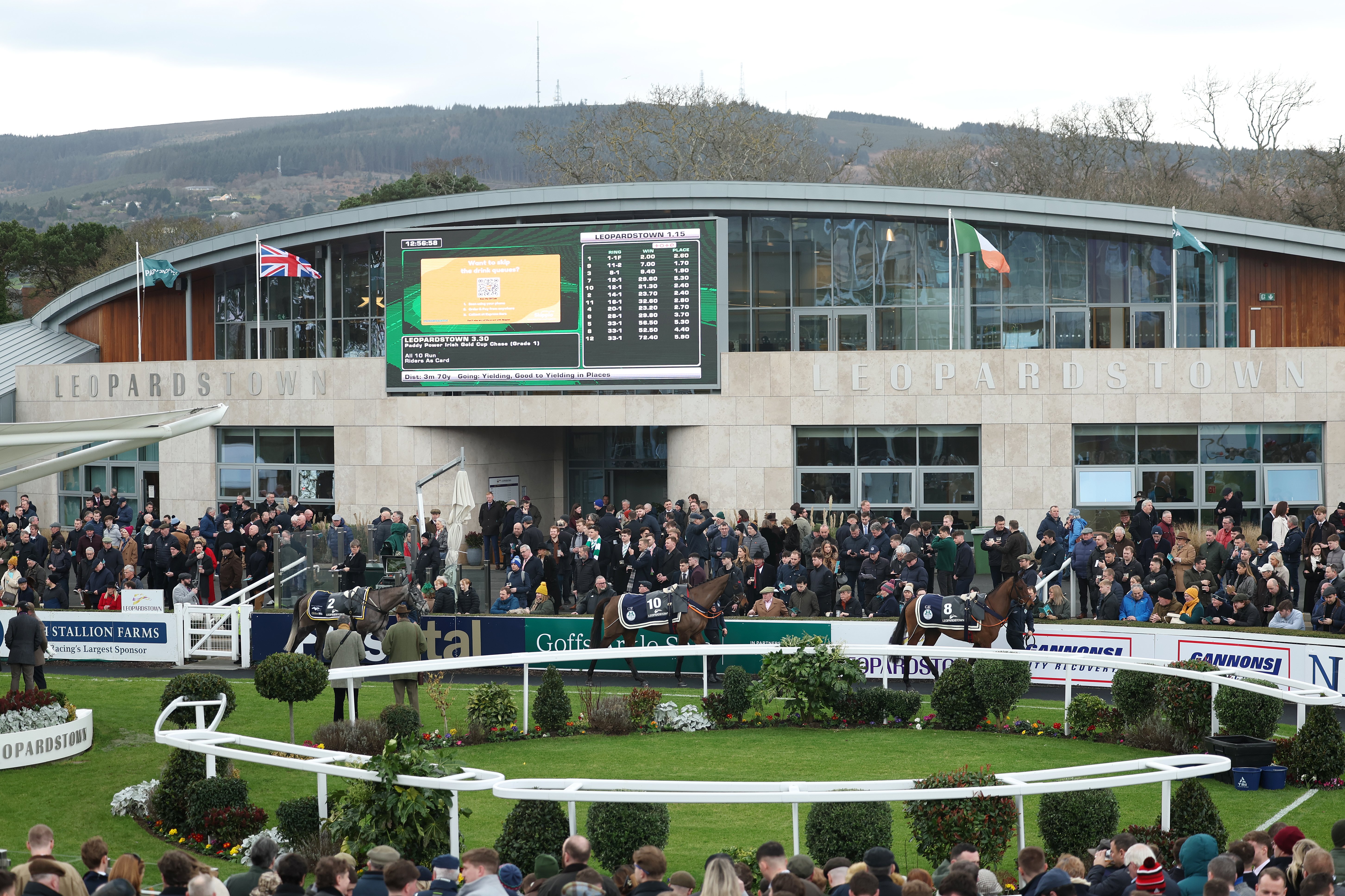 Rain forces inspection for Saturday action at Leopardstown