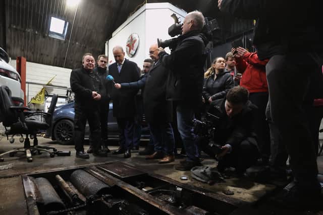 Speaking to reporters, Mr Martin said it was “a soul-destroying experience to have your house flooded or your business flooded, and there has been a pattern here over many decades of flooding at this location”.