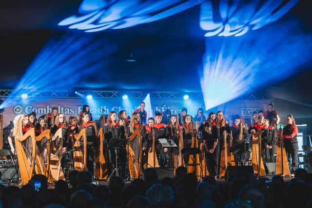 “We are thrilled to be part of the 2026 IAYO Festival of Youth Orchestras. This is an incredible opportunity for our harpers to perform on the stage of the National Concert Hall, an unforgettable experience for us all, and a great promotion of the current explosion in Irish harping. MORE BELOW PHOTO.