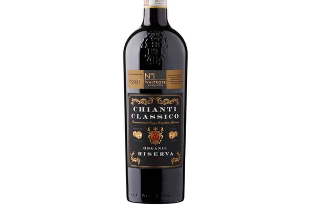 5. No1 Piccini Organic Chianti Classico Riserva 2020, Italy, £16.50, Waitrose