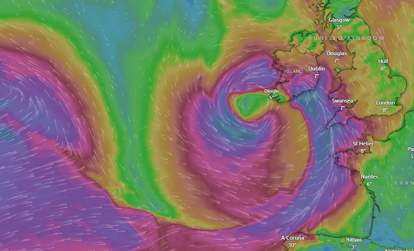 Met Éireann issues weather warning with two counties braced for brutal ...
