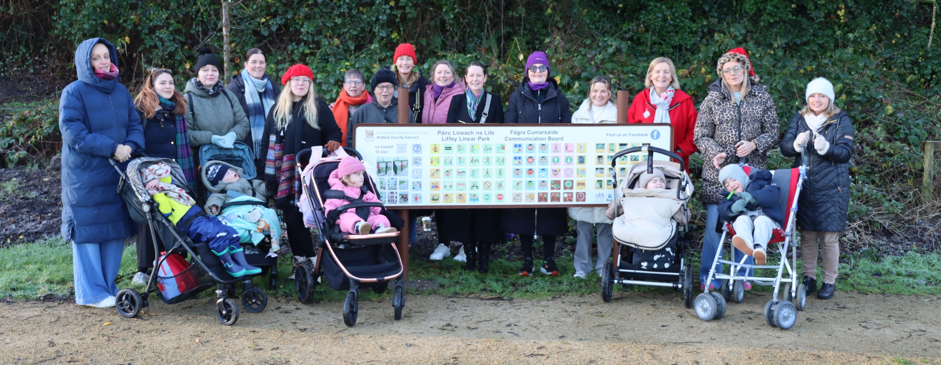 Brand-new Communication Boards installed at Kildare playground