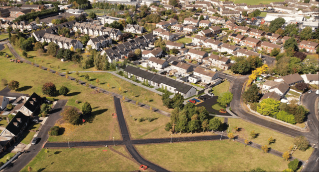 CGI rendering of the proposed development in Loughboy