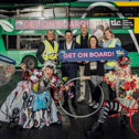 TLC co-founders Paul O’Connell and Helen O’Donnel with John Kiely, Mayor of Limerick John Moran, Príomh Chomhairleoir Cllr Catherine Slattery and performers from Fidget Feet  Picture: Brian Arthur