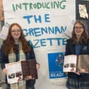 Hannah Walpole and Aoife Manning (Wellread Team) at the Grennan Gazette launch