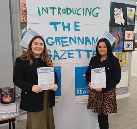 Ms Quirke and Ms Kinsella (pictured below), who mentored the team over the past months, proudly spoke of the enthusiasm, creativity and hard work that went into the production of the inaugural edition.
