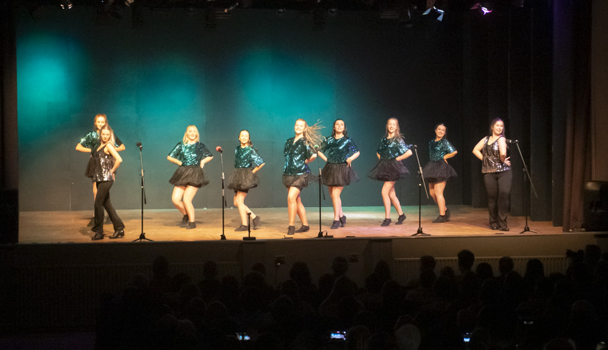 Mountmellick Macra performing at the Macra Capers Finals in Mountmellick Arts Centre in 2005. Photo: Denis Byrne