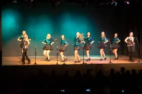 Mountmellick Macra performing at the Macra Capers Finals in Mountmellick Arts Centre in 2005. Photo: Denis Byrne