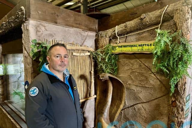 Other former pets include an 8ft long boa constrictor, which if it started to constrict around a person’s neck, it wouldn’t “take a lot to close your airway off before you go unconscious,” said Mr Hennessy.