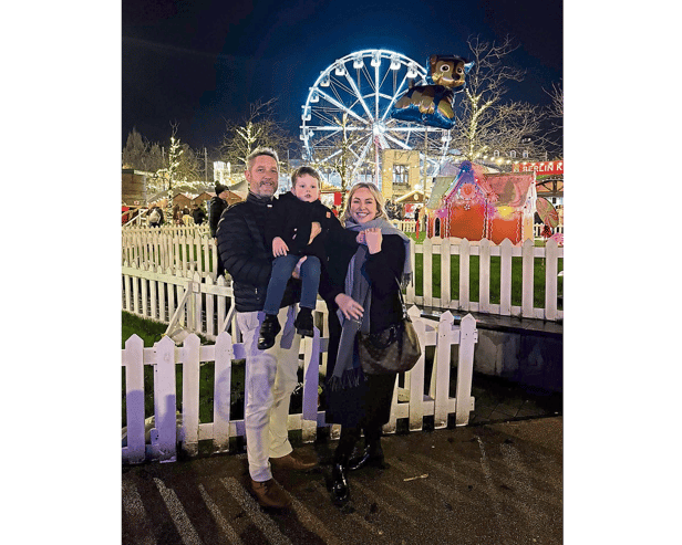 Influencer and business owner Sinead O'Brien with her husband Simon Fitzgerald and their son Jacob