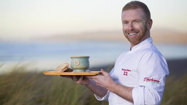 Nancy’s Barn is best known for its signature dish: the award-winning seafood chowder that earned World Chowder Champion titles in 2017 and 2018