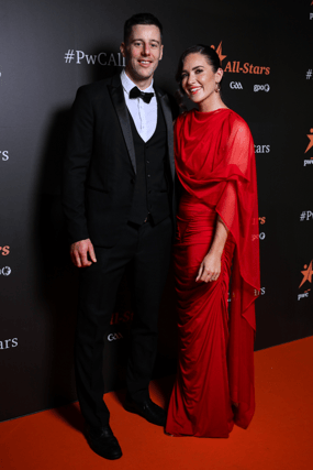Happy couple: Dan Morrissey and Yvonne Maher at the All Star awards in November I PICTURE: Sportsfile