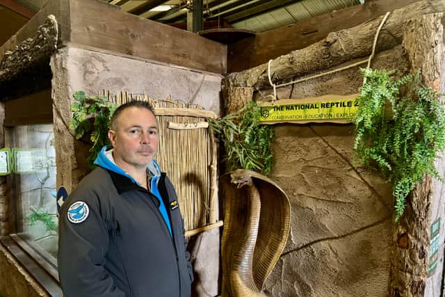 Other former pets include an 8ft long boa constrictor, which if it started to constrict around a person’s neck, it wouldn’t “take a lot to close your airway off before you go unconscious,” said Mr Hennessy.