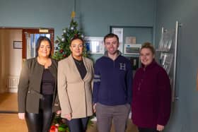Pictured at The Good Shepherd Centre Kilkenny are GSCK staff  Vivian Brennan, Lanette McGuigan, Sean Buggy and Amy Lee picture: Patrick Browne