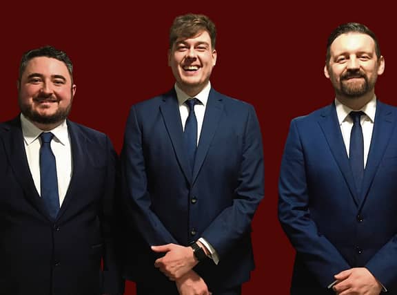 The Three Tenors bring their Christmas concert to the Redemptorist Church on December 20
