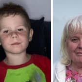 Mary Holt(60) and four year-old Tadhg Farrell