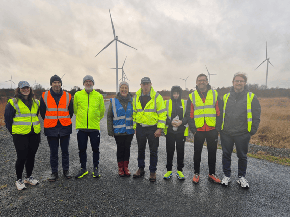 Volunteers at Mountlucas parkrun last Saturday