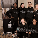 #AndSheCycles Ambassadors from Mungret Community College at their training event in Portlaoise
