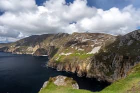 The tour was at the Sliabh Liag cliffs when the driver was approached by the inspector