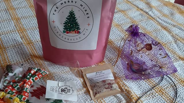 Some of the goods on offer at the Loreto Christmas Trade Fair