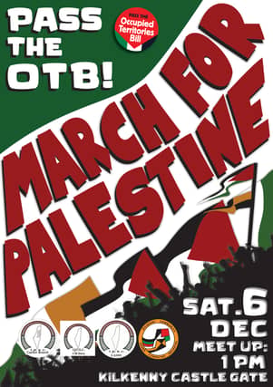 The march will take place this Saturday