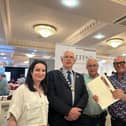 Cllr Paddy O'Rourke with Hugh Wallace at the Landmark Hotel last summer