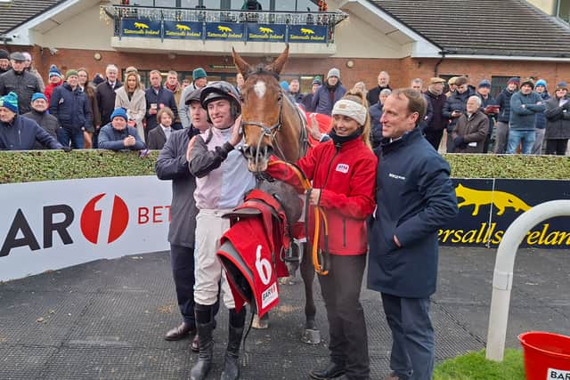 “He’s a warrior of a horse and we’re so lucky to have him. ”