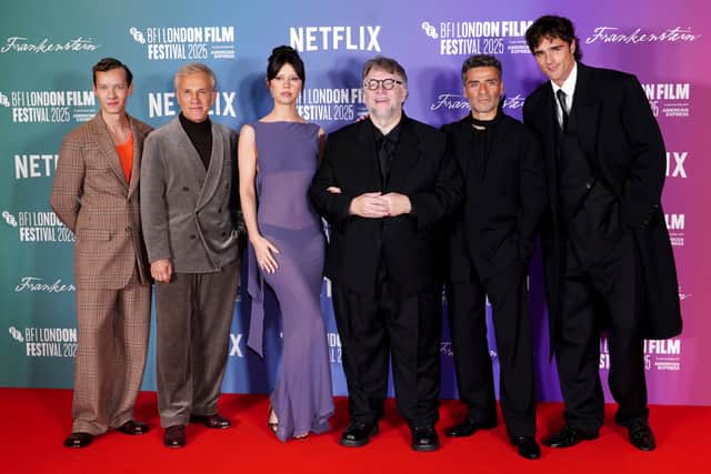 His most recent film, a new retelling of Frankenstein starring Jacob Elordi and Oscar Isaac, recently launched on Netflix and has generated Oscar buzz.