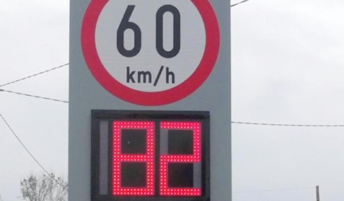 New speed limit signs in Letterkenny/Milford MD come to a cost of €136,218