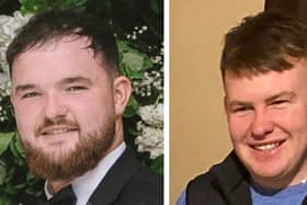 Alan McCluskey, 23, from Drumconrath, Dylan Commins, 23, from Ardee