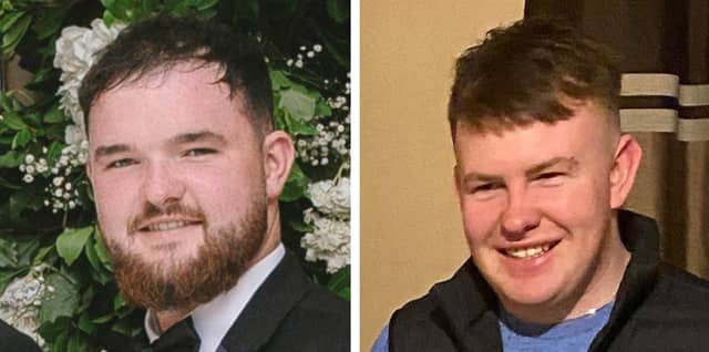 Alan McCluskey, 23, from Drumconrath, Dylan Commins, 23, from Ardee