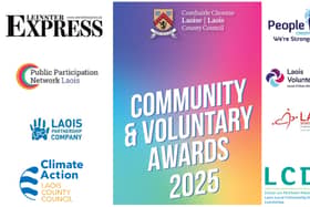 Laois community Gala event has the support of several organisations who back voluntary work in Laois.