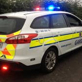 Gardai attended the scene of the collision at Tullynaglaggan, Glenties