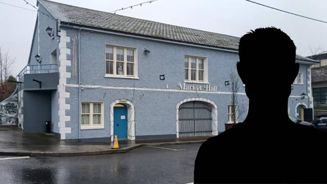 The man appeared before Glenties District Court, sitting at Market Hall