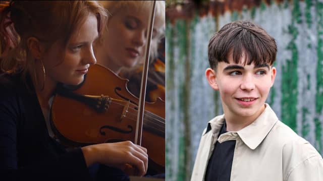Gaoth Dobhair's Megan Nic Fhionnghaile and Dallán Woods star in TRAD, which will be screened as part of the Foyle Film Festival in Derry