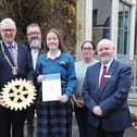 Scoil Uí Mhuirí Dunleer student,  Hailey Tevlin, who was selected as the Dundalk representative in the Rotary Ireland Youth Leadership Competition. Photos: Arthur Kinahan