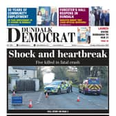 This week's Dundalk Democrat front page