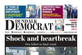 This week's Dundalk Democrat front page