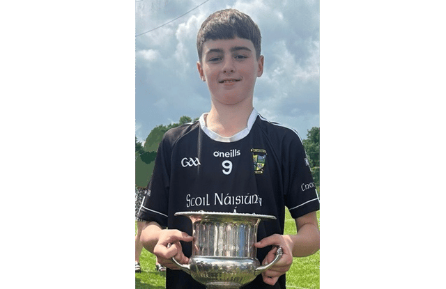 Brave: Talented young sports star Mason Corkery, aged 13, from Knockainey, has been diagnosed with cancer