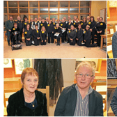 The Roscommon Solstice Choir with Eimear and Andrew Reynolds sang at the event