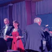 Joe and  Polly Roche performing at the South Tipperary Hospice concert at  Hotel Minella