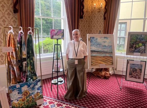 Artist Shauna McAteer from Drumsurn
