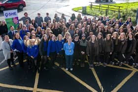Students attending the Donegal County Council event 'Women Shaping the Future of Local Democracy in Donegal'. (Photo Clive Wasson)