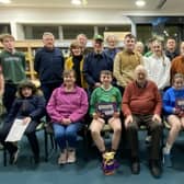 Pictured here are some of the large crowd that attended the weekly Irish classes last spring in Ballinamore Library.