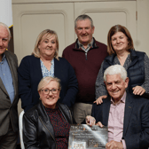At the South Tipperary Hospice concert launch were Danny Carroll, Angella Keaveney, Sean O’Donovan,Gail McGrath, Niall Carroll and (seated) Ruth Butler and Michael Kiely
