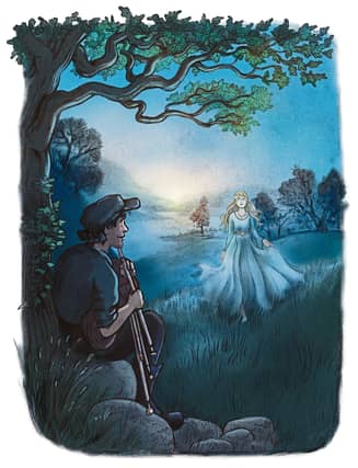 Illustrations for Kieran Fanning's new book Enchanted Ireland were provided by Canadian artist Julia Iredale