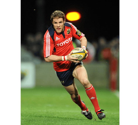 Barry Murphy, Munster seen during his days on the rugby pitch Picture: SPORTSFILE