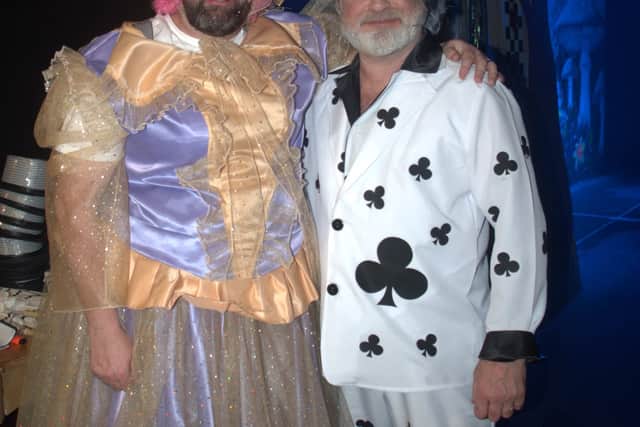 They gave the title and plot a topical Oasis style twist with Alice landing in the fantasy Wonderwall when she falls down the rabbit hole. Two feuding sisters – the Queens of Hearts and Diamonds - who were formerly in a band together, are among the fantastical characters she meets.