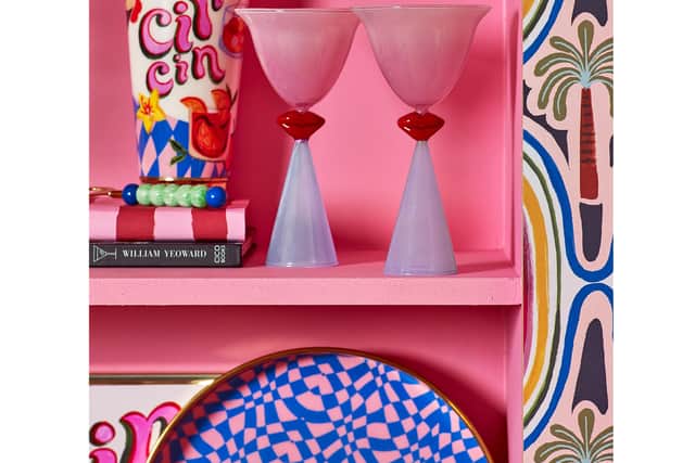 “Think of cartoonish ceramics, those very bright colours, really allowing yourself to play – and not take the Christmas season too seriously.”