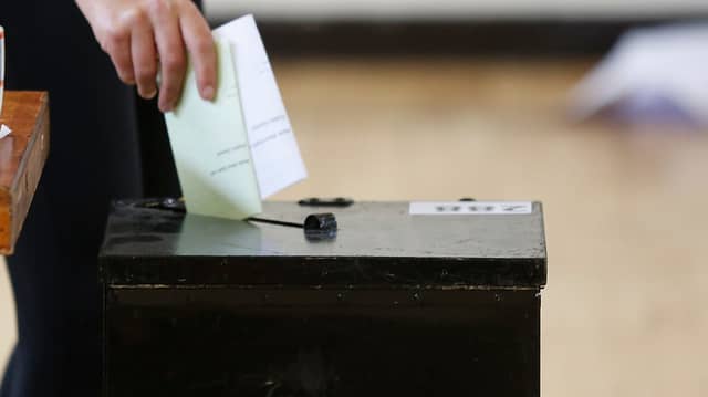 The polling stations across the county have now been open for over five hours.